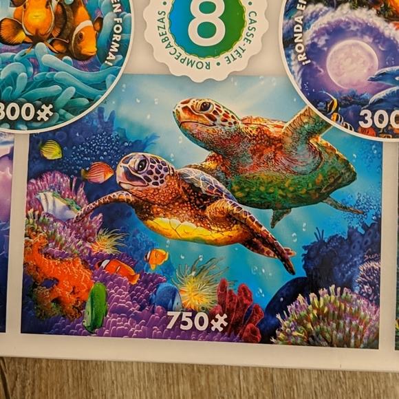 8 pack Ocean Jigsaw Puzzle Packet - Picture 10 of 11